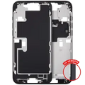 Mid-Frame Housing With Power And Volume Button For iPhone 16 Pro Max (US Version) (Aftermarket Plus) (Black Titanium)