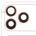 Back Camera Lens With Bracket & Bezel For iPhone 17 Pro/ 17 Pro Max (Premium) (Cosmic Orange)
