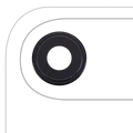 Back Camera Lens With Bracket & Bezel For iphone Air (Premium) (Space Black)