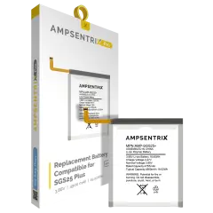 Replacement Battery For Samsung Galaxy S25 Plus / Samsung Galaxy S25 FE (AmpSentrix Pro)