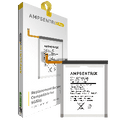 Replacement Battery For Samsung Galaxy S25 (AmpSentrix Pro)