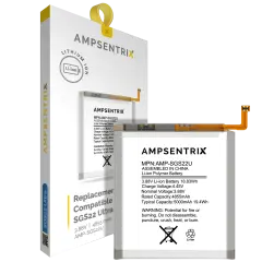 Replacement Battery For Samsung Galaxy S22 Ultra 5G (EB-BS908ABY) (Ampsentrix Pro)