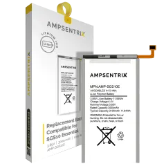 Replacement Battery For Samsung Galaxy S10E (AmpSentrix Pro)