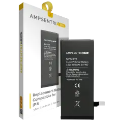 Replacement Battery For iPhone 6 (AmpSentrix Pro)