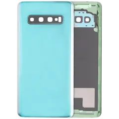 Back Cover Glass With Camera Lens For Samsung Galaxy S10 (Service Pack) (Prism Green)