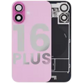 Back Glass w/ MagSafe Magnet & NFC & Flashlight Flex For iPhone 16 Plus (Used OEM Pull: Grade A) (Pink)