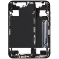 Mid-Frame Housing W/ Charging Port Flex & Small Parts For iPhone Air (US / EU Version) (Used OEM Pull: Grade A) (Space Black)