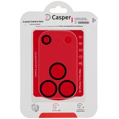 Casper Camera Lens Protector For iPhone 17 Pro Max (Crystal Full Cover)