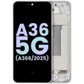 OLED Assembly With Frame For Samsung Galaxy A36 5G (A366 / 2025) (Service Pack) (Lavender)