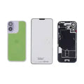 Back Glass with MagSafe Magnet & NFC & Flashlight Flex For iPhone 17 (Genuine OEM) (Lavender)