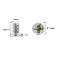 Screw Set (M1.0 x 1.45 x 2.1D x 0.3T) for iPhone 12 Pro / 12 Pro Max (Service Pack) (30 Pack)
