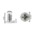 Screw For iPhone 12 Pro (M1.0×1.40×1.7D×0.15T) (Service Pack) (30 Pack)