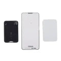 Back Glass w/ MagSafe Magnet & NFC & Flashlight Flex For iPhone 17 Pro (Genuine OEM) (Silver)