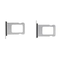 SIM Card Tray For iPhone 17 Pro / Pro Max (Genuine OEM) (Silver)