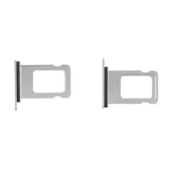 SIM Card Tray For iPhone 17 Pro / Pro Max (Genuine OEM) (Silver)