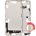 Mid-Frame Housing W/ Charging Port Flex & Small Parts For iPhone 14 Plus (EU / Global Version) (Used OEM Pull: Grade B) (Starlight)