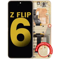 Inner OLED Assembly With Frame For Samsung Galaxy Z Flip 6 (F741) (US & International) (Refurbished) (Yellow)