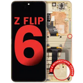Inner OLED Assembly With Frame For Samsung Galaxy Z Flip 6 5G (US & International) (Aftermarket Plus) (Yellow)