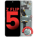 Inner OLED Assembly With Frame Compatible For Samsung Galaxy Z Flip 5 5G (F731) (US & International) (Aftermarket Plus) (Green)