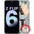 Inner OLED Assembly With Frame For Samsung Galaxy Z Flip 6 5G (US & International) (Service Pack) (Mint)