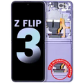 Inner OLED Assembly With Frame For Samsung Galaxy Z Flip 3 5G (US & International) (Service Pack) (Lavender)
