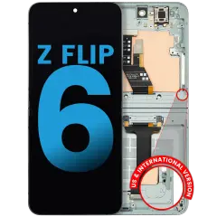 Inner OLED Assembly With Frame For Samsung Galaxy Z Flip 6 5G (US & International) (Aftermarket) (Mint)