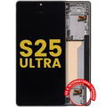 OLED Assembly With Frame For Samsung Galaxy S25 Ultra 5G (US & International) (Refurbished) (Titanium Jet Black)
