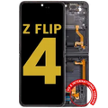 Inner OLED Assembly With Frame For Samsung Galaxy Z Flip 4 5G (US & International Version) (Refurbished) (Graphite)
