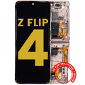 Inner OLED Assembly With Frame For Samsung Galaxy Z Flip 4 5G (US & International Version) (Refurbished) (Pink Gold)