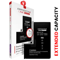 Replacement Battery For iPhone 13 Pro (AmpSentrix Plus Extended)