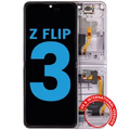 Inner OLED Assembly With Frame For Samsung Galaxy Z Flip 3 5G (US & International) (Aftermarket) (Lavender)