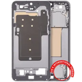 Mid-Frame Housing Compatible For Samsung Galaxy S25 FE 5G (US & International Version) (Jetblack / Navy)
