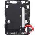 Mid-Frame Housing W/ Charging Port Flex & Small Parts For iPhone 16e / 17e (EU / Global Version) (Used OEM Pull: Grade A) (Black)