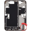 Mid-Frame Housing W/ Charging Port Flex & Small Parts For iPhone 16 Pro Max (US Version) (Used OEM Pull: Grade B) (Desert Titanium)