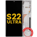 OLED Assembly With Frame For Samsung Galaxy S22 Ultra 5G (US & International Version) (Refurbished) (Phantom White)
