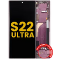 OLED Assembly With Frame For Samsung Galaxy S22 Ultra 5G (US & International Version) (Refurbished) (Burgundy)