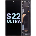 OLED Assembly With Frame For Samsung Galaxy S22 Ultra 5G (Service Pack) (Phantom Black)