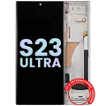 OLED Assembly With Frame For Samsung Galaxy S23 Ultra 5G (US & International) (Service Pack) (Cream)