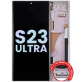 OLED Assembly With Frame For Samsung Galaxy S23 Ultra 5G (US & International) (Service Pack) (Lavender)