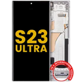 OLED Assembly With Frame For Samsung Galaxy S23 Ultra (US & International) (Refurbished) (Sky Blue)