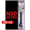 OLED Assembly With Frame For Samsung Galaxy Note 20 Ultra 5G (Aftermarket Pro) (120Hz) (Mystic Bronze)