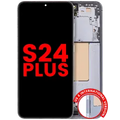 OLED Assembly With Frame For Samsung Galaxy S24 Plus 5G (US & International Version) (Aftermarket Plus) (Sapphire Blue)