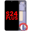 OLED Assembly With Frame Compatible For Samsung Galaxy S24 Plus 5G (US & International Version) (Aftermarket Plus) (Cobalt Violet)