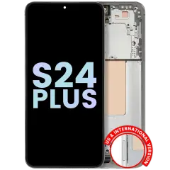 OLED Assembly With Frame For Samsung Galaxy S24 Plus 5G (US & International Version) (Service Pack) (Jade Green)