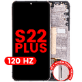 OLED Assembly With Frame For Samsung Galaxy S22 Plus 5G (US & International Version) (Aftermarket Plus) (120Hz) (Pink Gold / Violet)