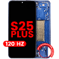 OLED Assembly With Frame For Samsung Galaxy S25 Plus 5G (US & International Version) (Aftermarket Plus) (120Hz) (Navy)
