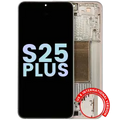 OLED Assembly With Frame For Samsung Galaxy S25 Plus 5G (US & International Version) (Service Pack) (Pink Gold)