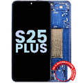 OLED Assembly With Frame For Samsung Galaxy S25 Plus 5G (US & International Version) (Service Pack) (Navy)