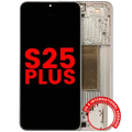 OLED Assembly With Frame For Samsung Galaxy S25 Plus 5G (US & International Version) (Aftermarket Plus) (Pink Gold)