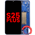 OLED Assembly With Frame For Samsung Galaxy S25 Plus 5G (US & International Version) (Aftermarket Plus) (Navy)